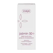 Ziaja, jaśmin w kremie przeciw zmarszczkom 50+ pod oczy i na powieki, 15 ml