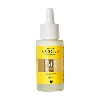 Cosmed Sun Essential, lekkie serum przeciwsłoneczne SPF 50 do twarzy, 30 ml
