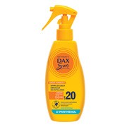 Dax Sun, nawilżająca emulsja do opalania z SPF 20, spray, 200 ml
