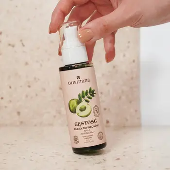 Orientana, olejek ajurwedyjski do włosów, amla i bhringraj, 105 ml