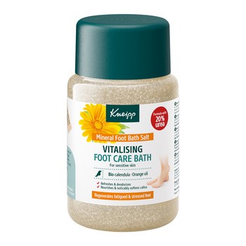 Kneipp, kryształki do kąpieli stóp, nagietek i olejek pomarańczowy, 500 g