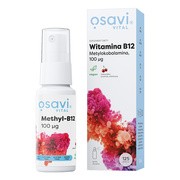 Osavi Witamina B12 Metylokobalamina, spray doustny, smak wiśniowy, 25 ml