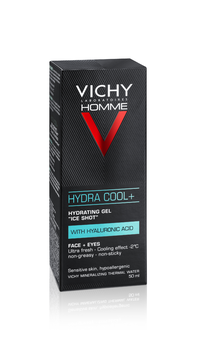 Vichy Homme HydraCool+, żel nawilżający z efektem chłodzenia, 50 ml