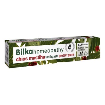 Bilka Homeopathy, pasta do zębów, Chios Mastyks, bez fluoru, 75 ml