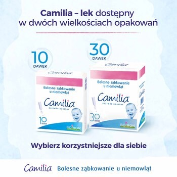 Camilia na ząbkowanie, roztwór doustny, 10 minimsów