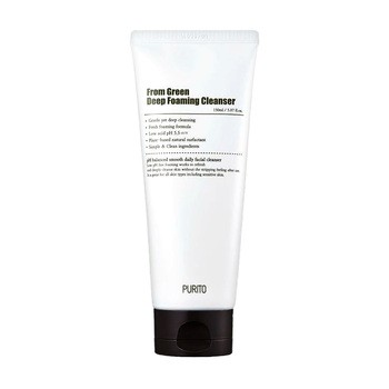 Purito, From Green Deep Foaming Cleanser, dogłębnie oczyszczająca pianka myjąca, 150 ml