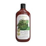 Flora by Ecos lab, Pokrzywa, balsam do włosów normalnych i przetłuszczających, 500 ml