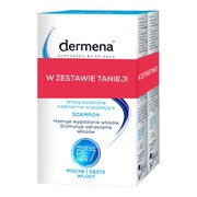 Dermena, szampon hamujący wypadanie włosów, 2 x 200 ml