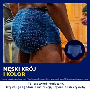 Zestaw 2 x TENA Men Pants Plus, majtki chłonne, rozmiar M, 30 szt.
