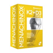 Menachinox K2 + D3 4000 Forte, kapsułki miękkie, 30 szt.
