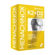 Menachinox K2 + D3 4000 Forte, kapsułki miękkie, 30 szt.