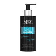 Apis, My Happiness, nawilżający balsam do ciała i dłoni, 300 ml