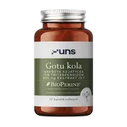 Uns Gotu Kola + Bioperine, kapsułki, 60 szt.