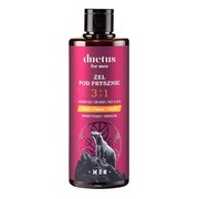Sylveco Duetus For Men, energetyzujący żel pod prysznic 3w1, 300 ml