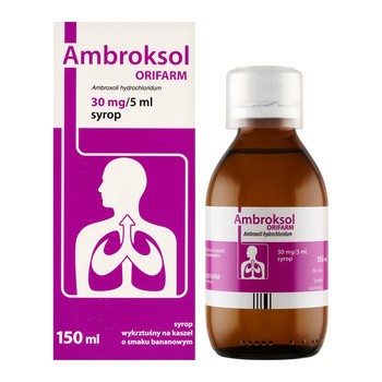 Ambroksol Orifarm, 30 mg/5 ml, syrop, 150 ml