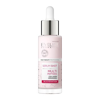 Eveline Cosmetics Serum Shot, odmładzająca kuracja z multipeptydami, 30 ml