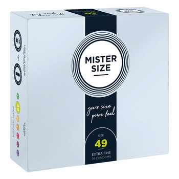 Mister Size, prezerwatywy, 49 mm, 36 szt.