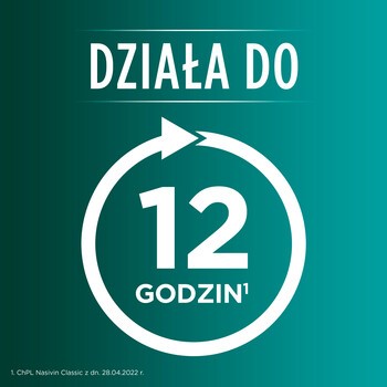 Nasivin Classic (soft 0.05%), (0,5 mg/ml), aerozol do nosa, 10 ml