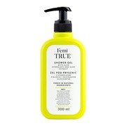 Femi True, żel pod prysznic z hydrolatem z aloesu i ekstraktem aloesowym, 300 ml