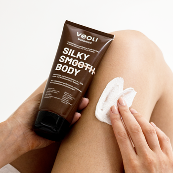 Veoli Botanica Silky Smooth Body, maska wygładzająco-nawilżająca do ciała, 180 ml
