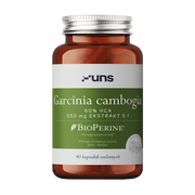 Uns Garcinia cambogia + Bioperine, kapsułki twarde, 90 szt.