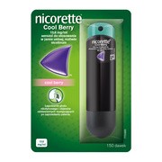 Nicorette Cool Berry, 13,6 mg/ml, aerozol do stosowania w jamie ustnej, 150 dawek