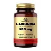 Solgar L-Arginina, 500 mg, kapsułki, 50 szt.