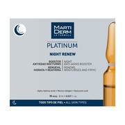 MartiDerm Platinum, Night Renew, serum regenerujące na noc, 30 x 2 ml