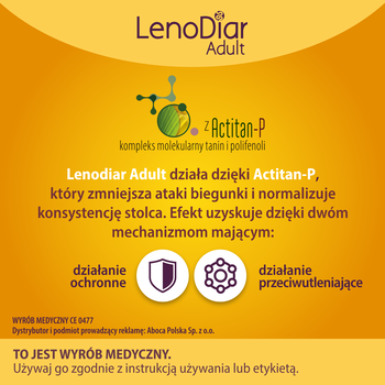LenoDiar Adult, kapsułki, 20 szt.