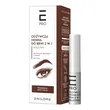 Enilome Pro, odżywcza henna do brwi 2 w 1, brązowa, 3 ml