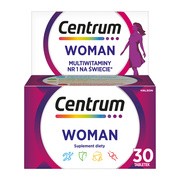 Centrum Woman, witaminy i minerały dla Kobiet, tabletki, 30 szt.