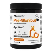 Pharmovit GymFood Pre-Workout Plus, proszek, smak owoce tropikalne, 500 g