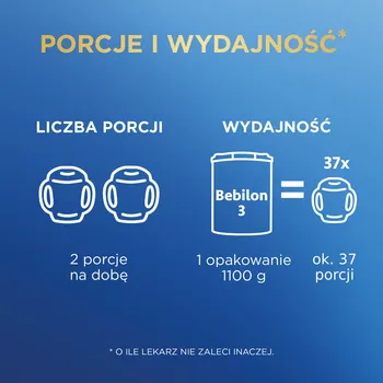 Bebilon Advance 3, mleko modyfikowane, proszek, 1100 g