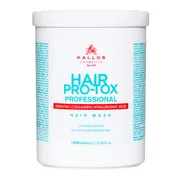 Kallos Hair Pro-Tox, maska do włosów osłabionych, cienkich i zniszczonych, 1000 ml
