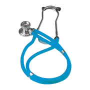 JOTARAP DOUBLE HEAD/TUBE STETHOSCOPE - blekitny Stetoskop internistyczny