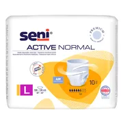 Seni Active Normal, elastyczne majtki chłonne, rozmiar L, 10 szt.