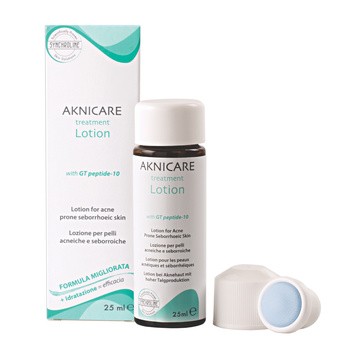 Synchroline, Aknicare Lotion, płyn z gąbką samosterylizującą, 25 ml