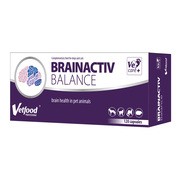 Vetfood Brainactiv Balance, preparat wspierający zdrowie układu nerwowego dla zwierząt, kapsułki, 120 szt.