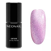 NeoNail, lakier hybrydowy Cat Eye - Satin Ruby, 7,2 ml