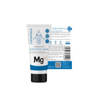 Mg12 Odnowa, magnezowy krem do rąk z biszofitem, 100 ml