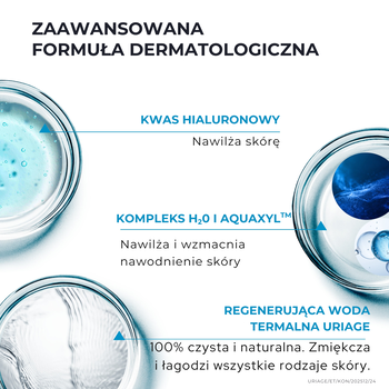 Uriage Eau Thermale, lekki krem aktywnie nawilżający, 40 ml