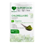 BeOrganic, Superfood Chlorella Bio, proszek, 200 g