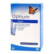 Optium Xido, paski testowe do glukometru, 50 pasków