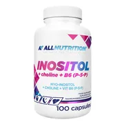 Allnutrition Inositol + Choline + B6 (P-5-P), kapsułki, 100 szt.
