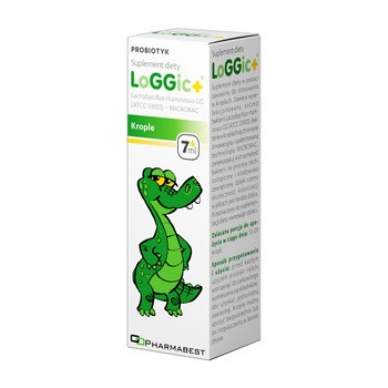 LoGGic +, krople doustne, 7 ml