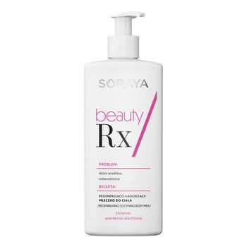 Soraya beauty Rx, mleczko do ciała, regenerująco-łagodzące, 250ml