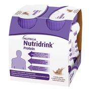 Nutridrink Protein, płyn o smaku mokka, 4 x 125 ml