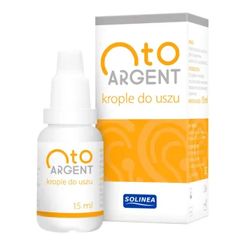 Otoargent, krople do uszu, 15 ml