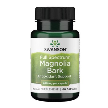 Swanson Full Spectrum Magnolia Bark, kapsułki, 60 szt.