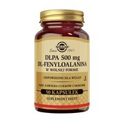 Solgar DLPA, 500 mg, kapsułki, 50 szt.